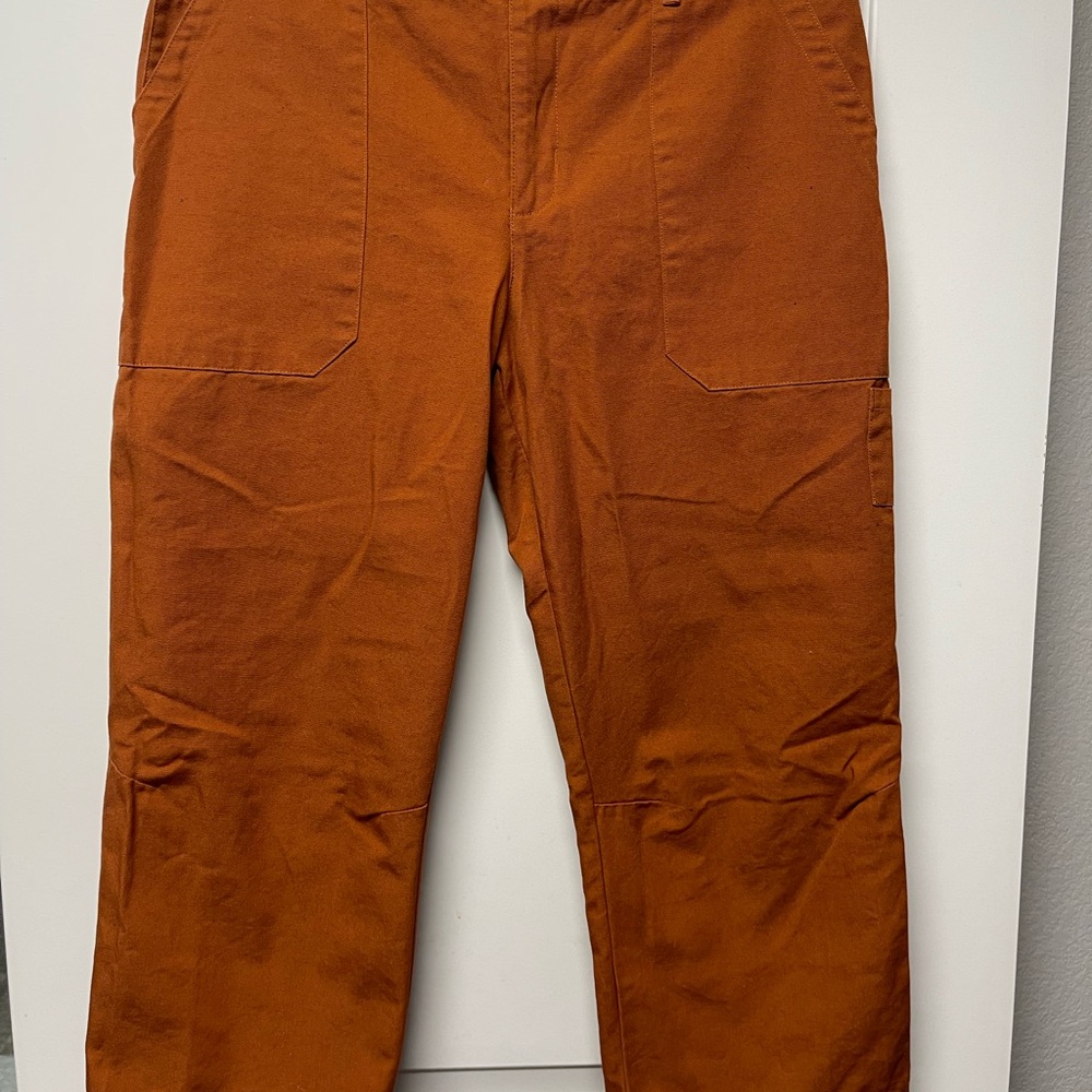 Hurley Orange Capris with Reinforced Knees